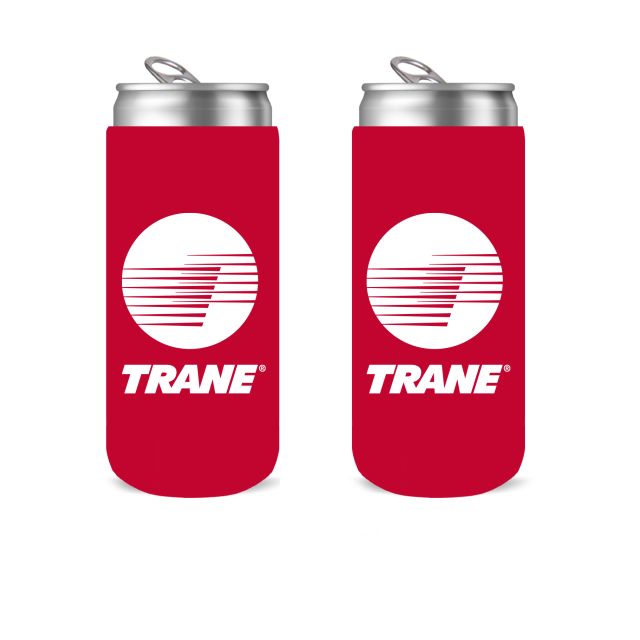 trane commercial Recycled Slim Can Cooler (Pack of 5)