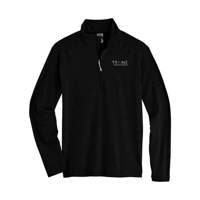 black Men's Pacesetter 1/4 Zip