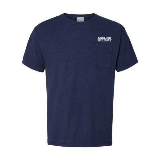 Navy Cool Air Hot Takes T-Shirt