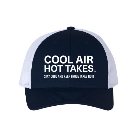 Navy Cool Air Hot Takes Mesh Cap
