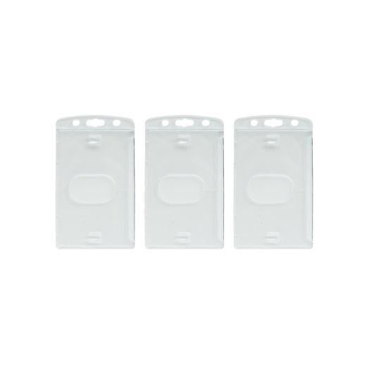 Plastic Badge Holder (Pack of 3)