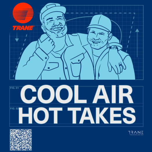 Cool Air Hot Takes™ Sticker
